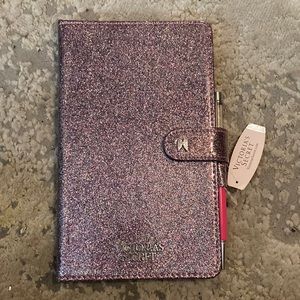 NWT Victoria’s Secret Limited Edition Dream Angels glitter notebook& glitter pen